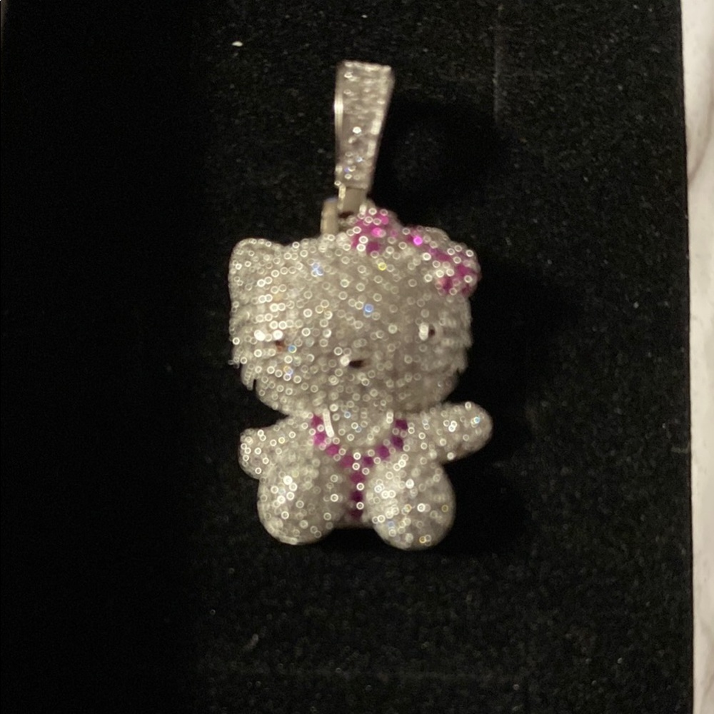 Hello Kitty Iced out pendant